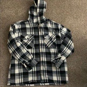 U.S.A. Wear Men’s full zip winter jacket (L)